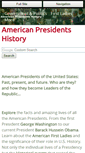 Mobile Screenshot of american-presidents-history.com